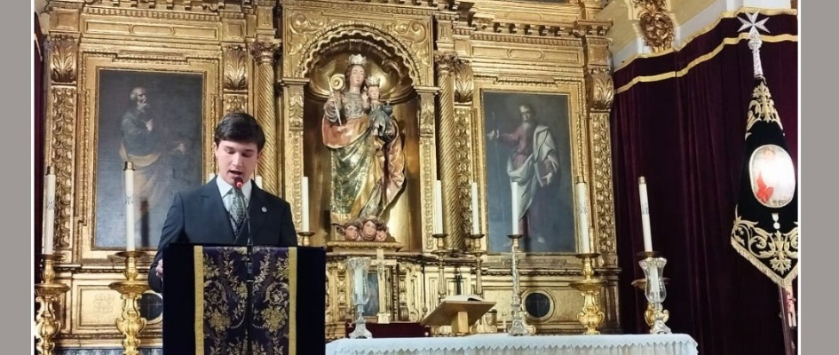 José Suárez Martínez - pregón joven santa vera cruz