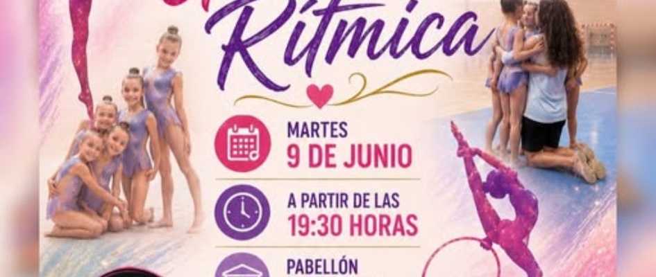 exhibición de Gimnasia rítmica